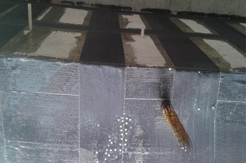 青羊楼板使用碳纤维加固